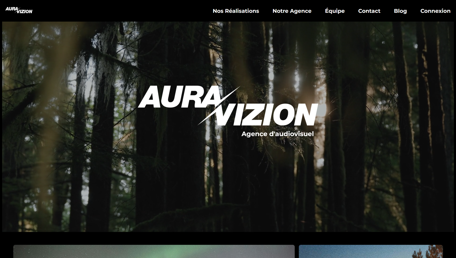 Site Web AuraVizion
